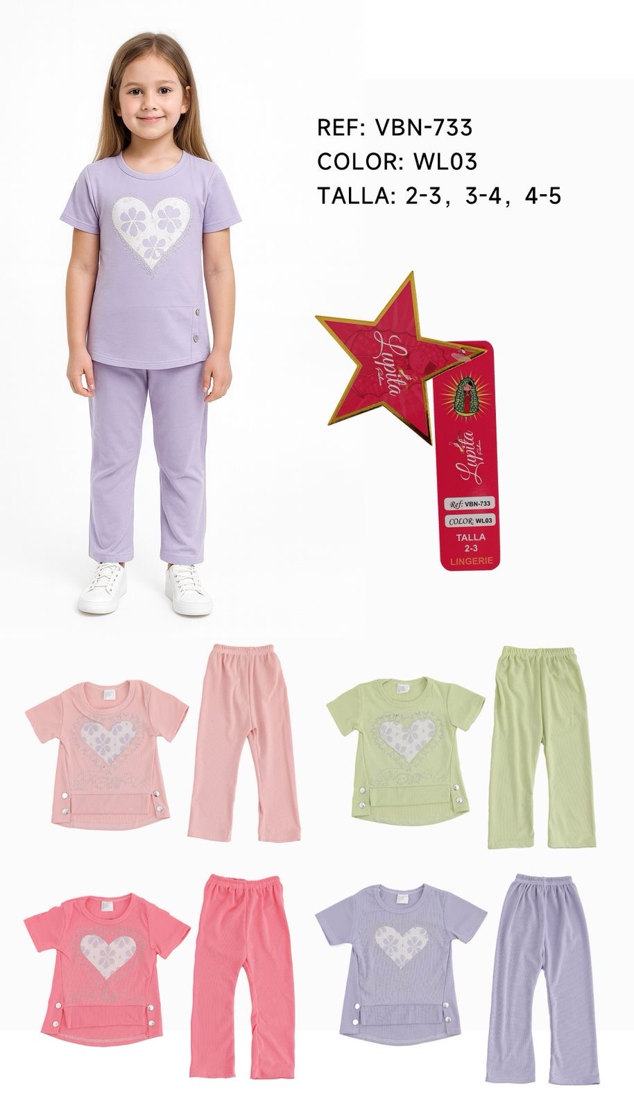 CONJUNTO SUDADERA NIÑA