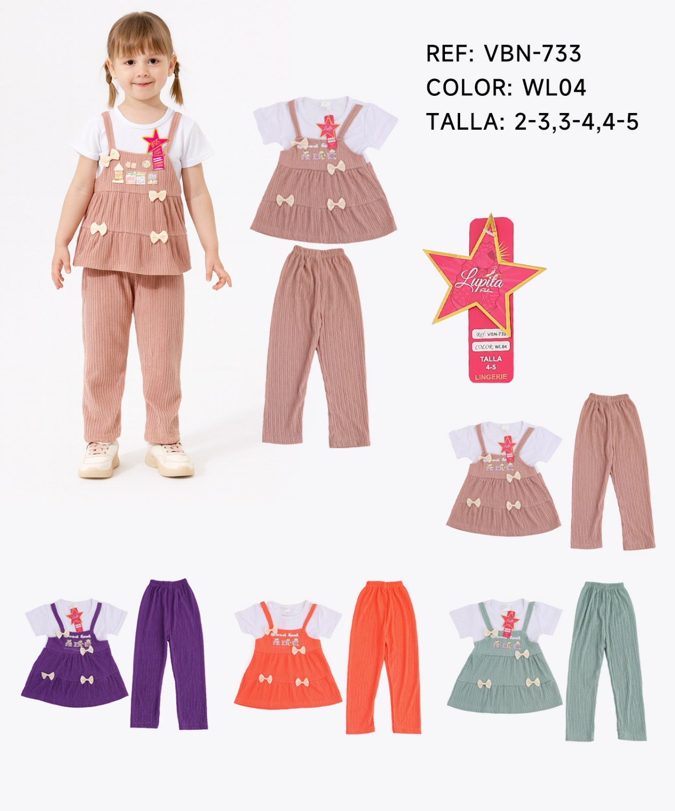 CONJUNTO SUDADERA BUSO NIÑA